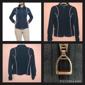 Ariat® Ladies Gem Fleece in Indigo Blue.